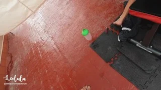 Nasty Post Workout Fuck w Deepthroat, Squirt and intense Orgasm! – Amateur LeoLulu