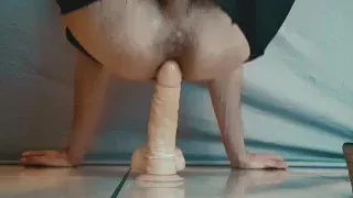 Crossdresser: deep fuck in my skinny ass with dildo!(Overwatch SFM cosplay)