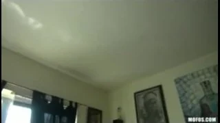 Sexy horny Latina Shay Parker fucks for the first time on camera