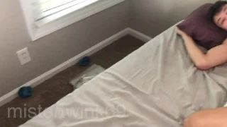 Sexy Young Twink Enjoys Boyfriend’s Cock While Parents Aren’t Home