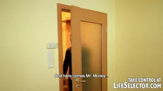 French movie director auditions her wannabe actresses.