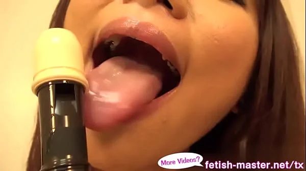 Japanese Asian Tongue Spit Fetish