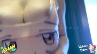 My Sexy Asian Girlfriend Dresses In Kawaii Swimsuit And I Could Not Resist – Hidden Kitten