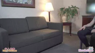 Cuckold Husband Call the Guy to Penetrate Fuck the Wife in Front, so He can Watch and ENJOY LATER